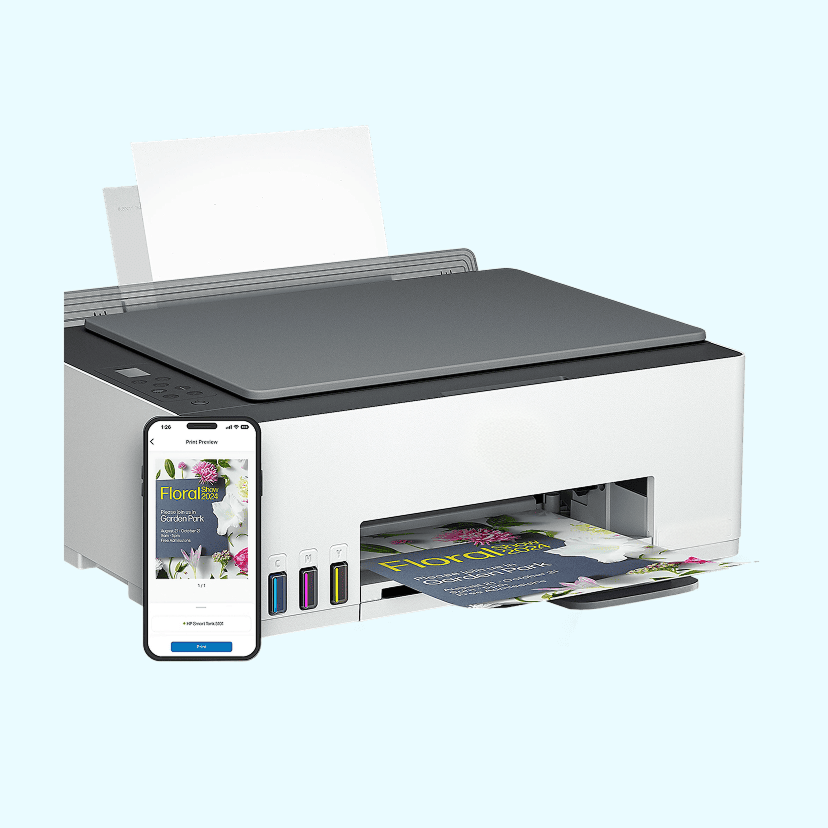 Smart Tank 5101 Wireless All-in-One Ink Tank Printer with up to 2 years of ink included, AI-enabled (1F3Y0A)