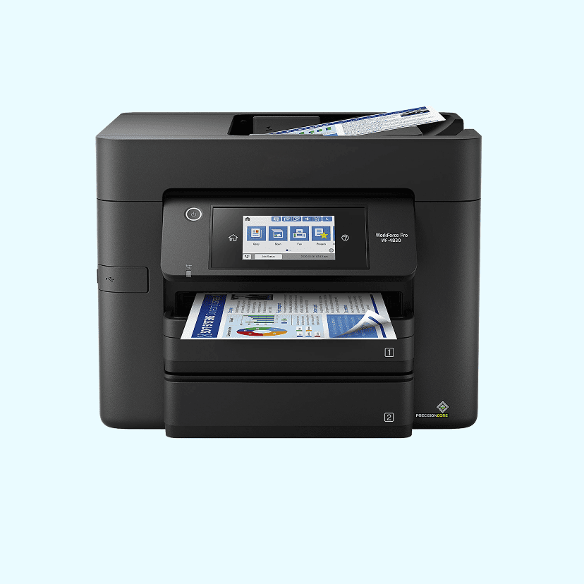 WorkForce® Pro WF-4830 Wireless Inkjet All-In-One Color Printer